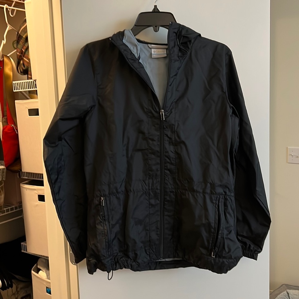 Black Columbia WindBreaker Size S